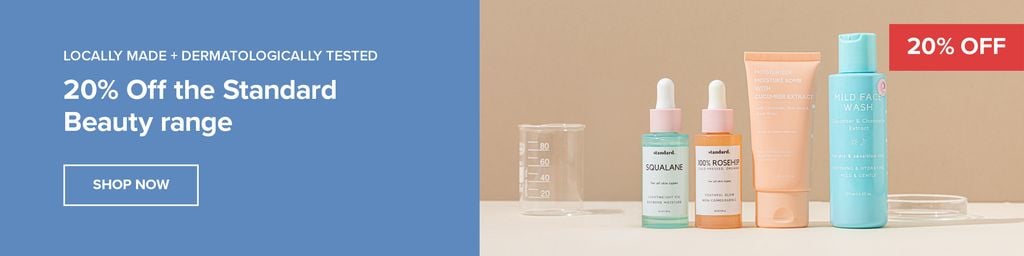 20% Off Standard Beauty Range